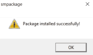 StepMania smzip package installation successful.