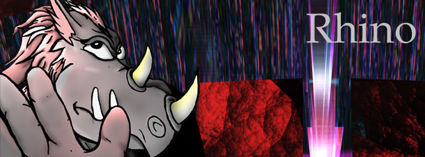 Rhino Head complete full Color Artwork