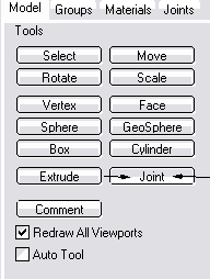 Milkshape 3d select joints