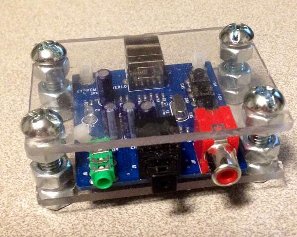 TI PCM2704 USB to DAC for AirPlay