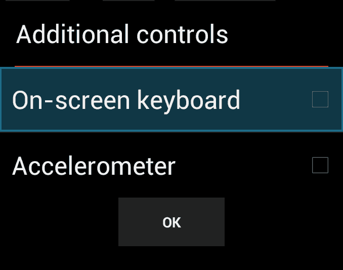 Ouya SuperTux Disable On Screen Keyboard