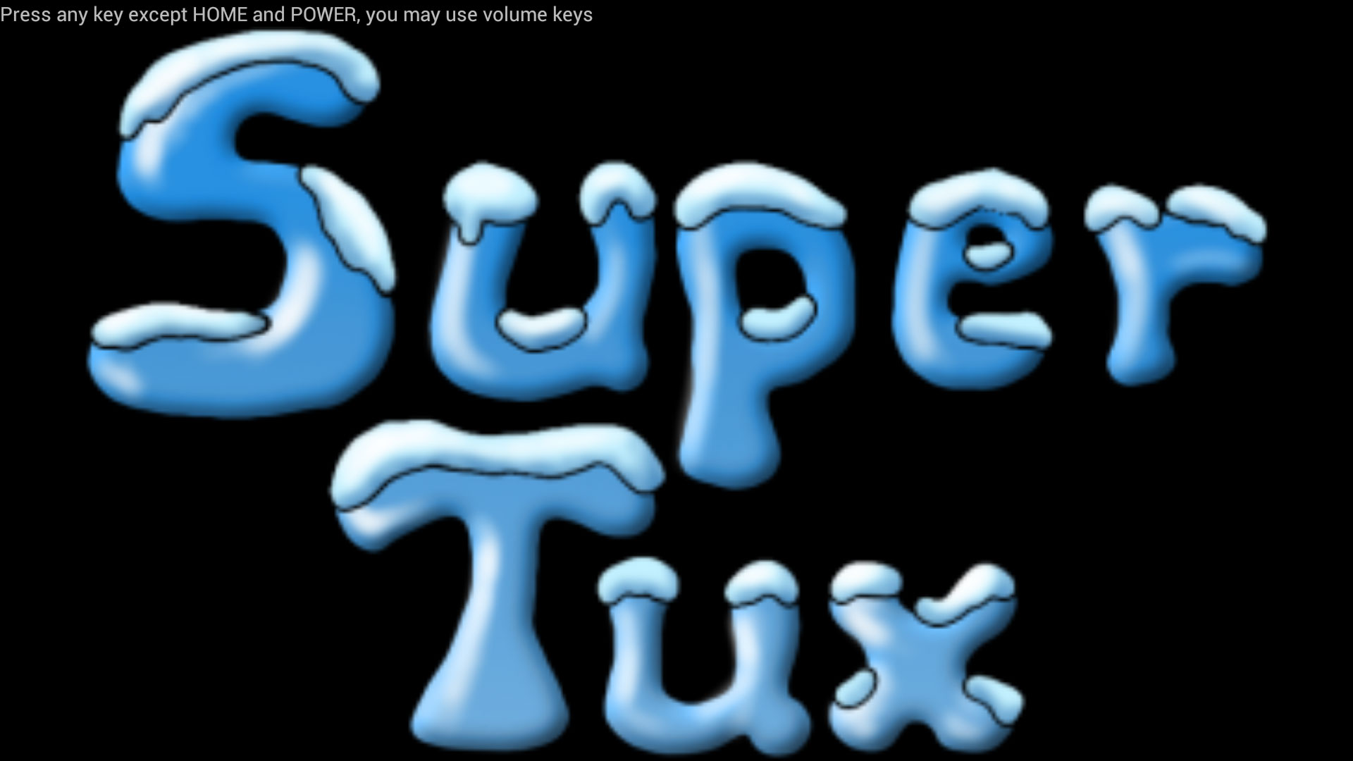 SuperTux for Ouya Remap Physical Key - Press any key