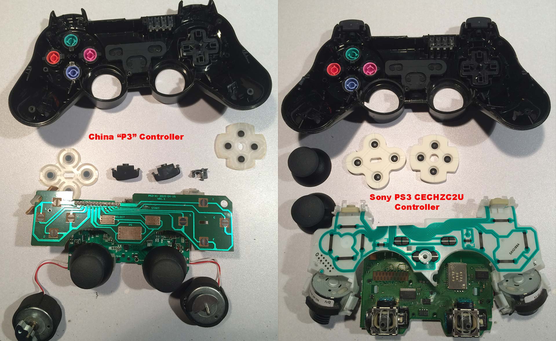 button configuration ps3 controller pc