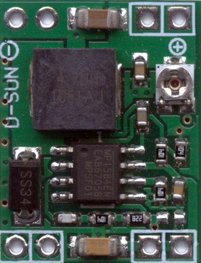 DC-DC buck step down converter.