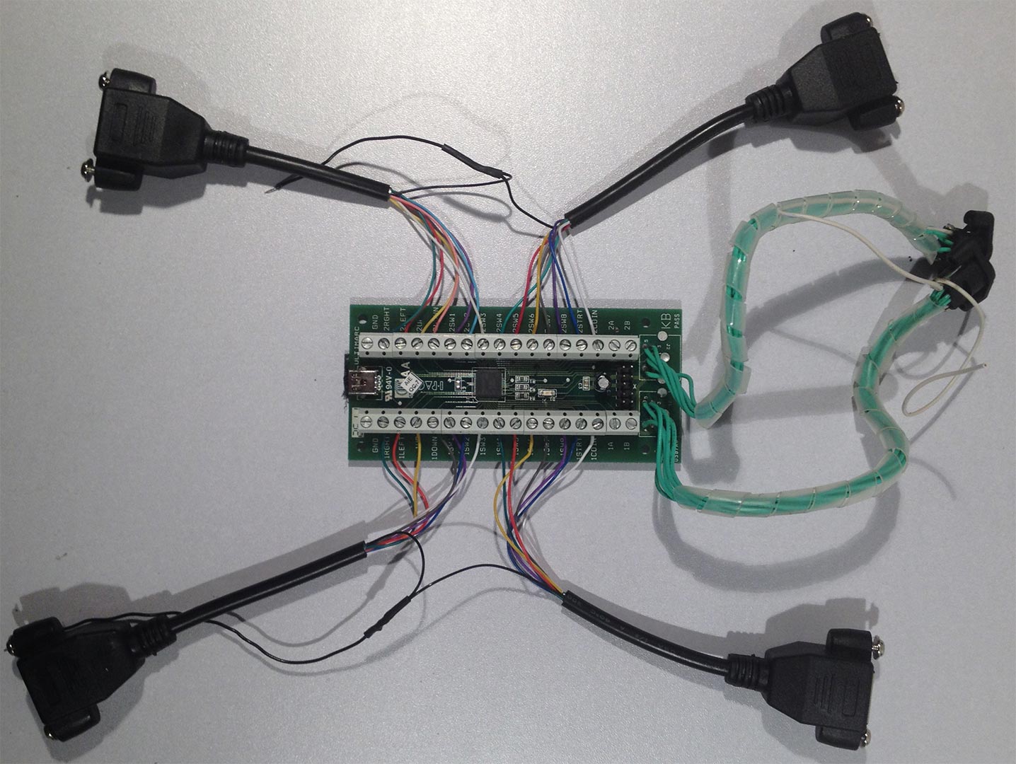 I-Pac Controller Wiring to RJ45 connectors