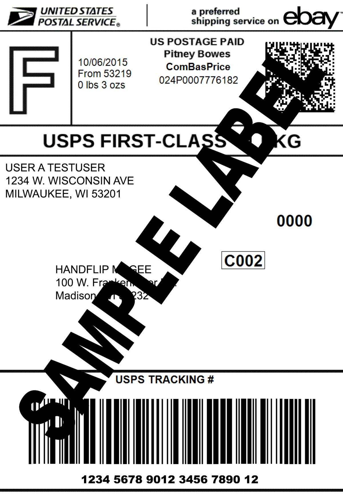 4x6 Shipping Label Template Free