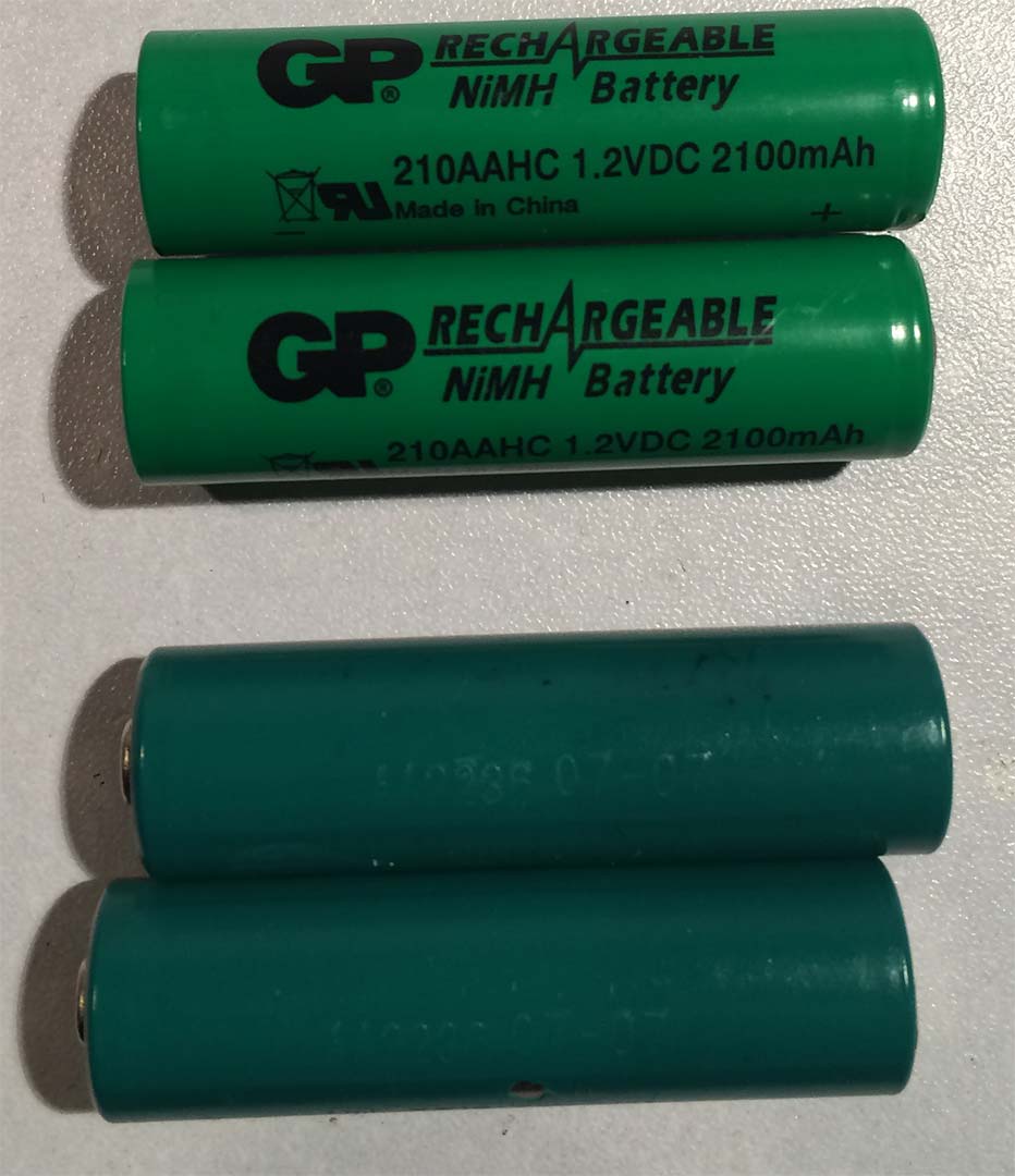 NiMh batteries from an Xbox 360