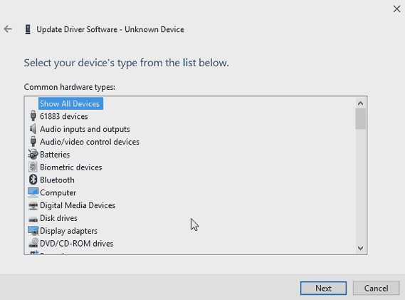 XBCD - Device Manager - All Devices.