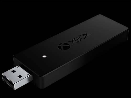 Xbox One Wireless Adapter.