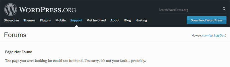 Ohh look! WordPress is broken again!