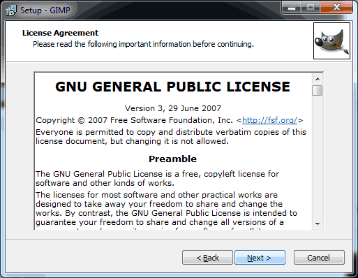 GIMP Installation 02