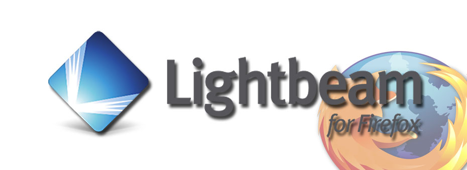 Lightbeam for Firefox title.