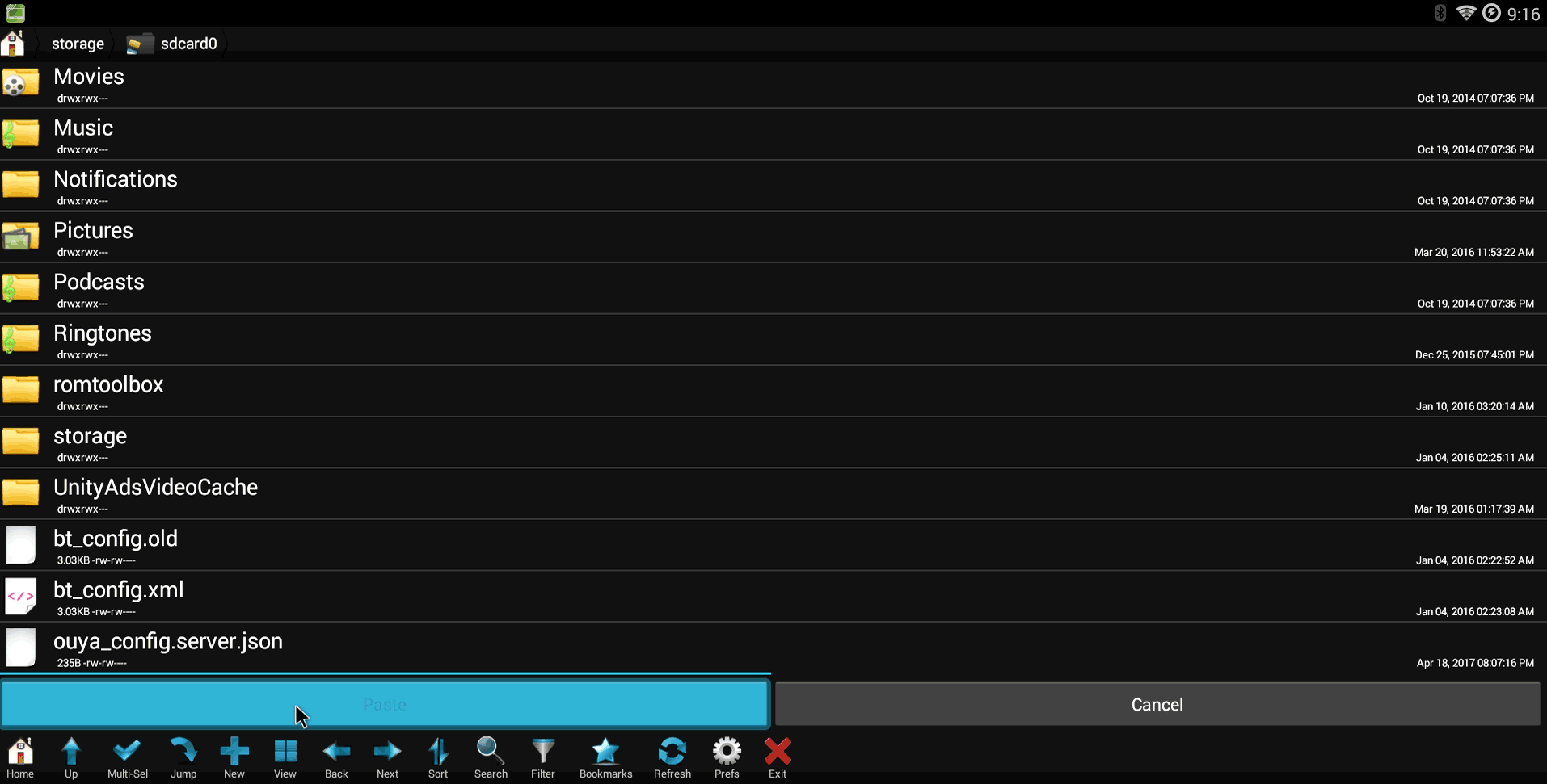 AOSP for Ouya Andorid 5.0 tutorial - paste files onto sdcard CM11