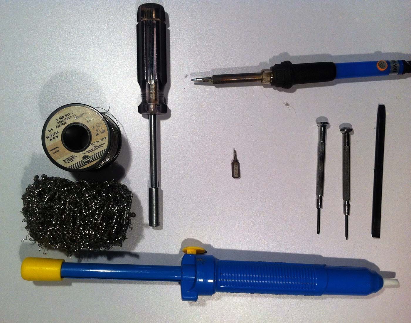 Corsair Disassembly - Required tools.