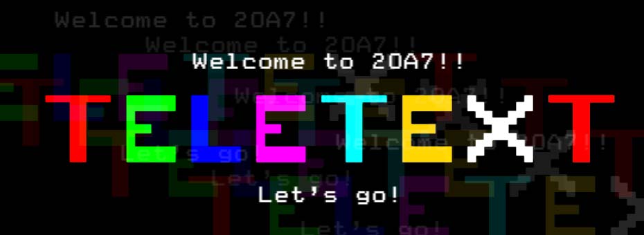 Teletext madness header image.