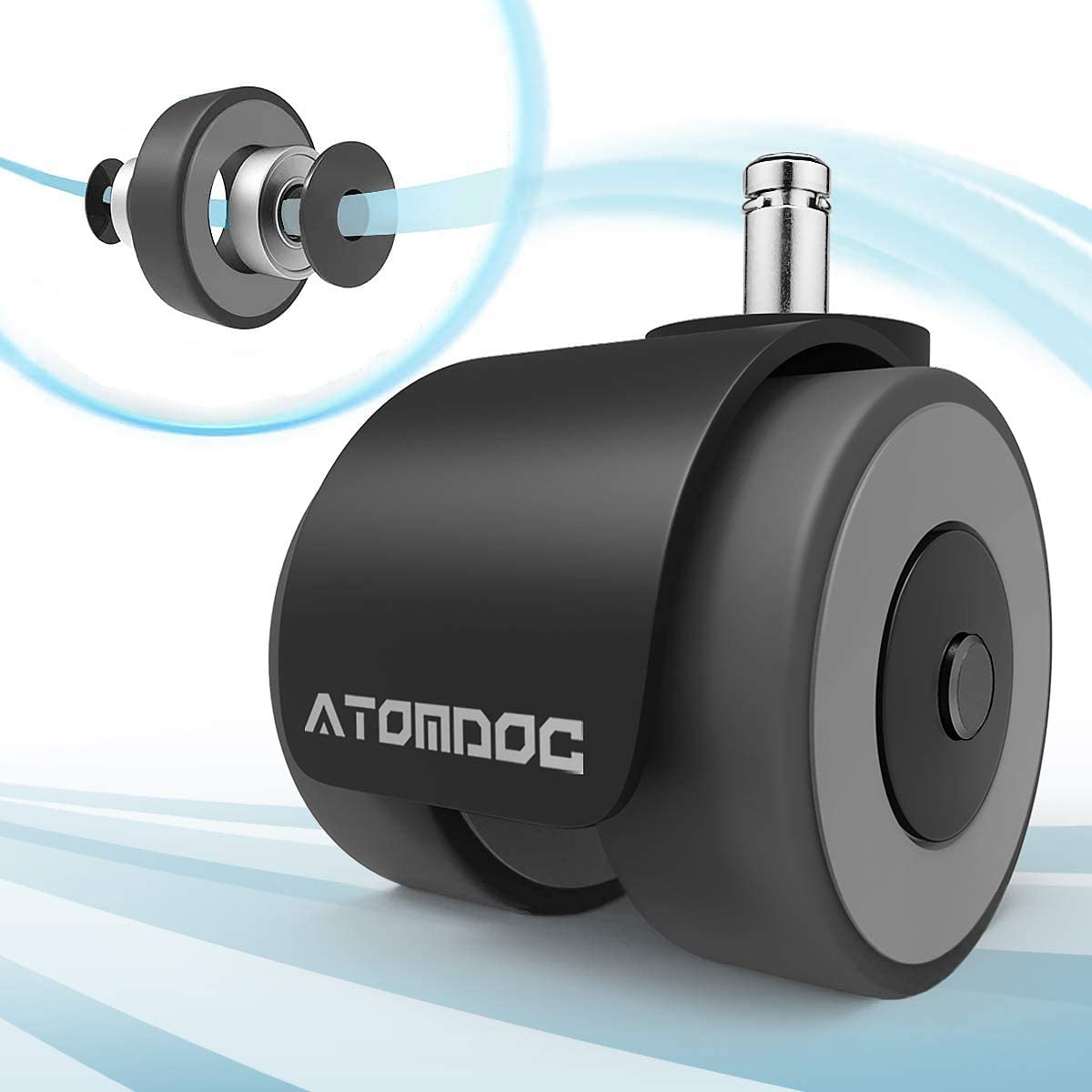 ATOMDOC office chair casters.