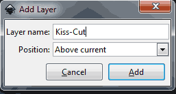 InkScape - Adding a Layer into objects.