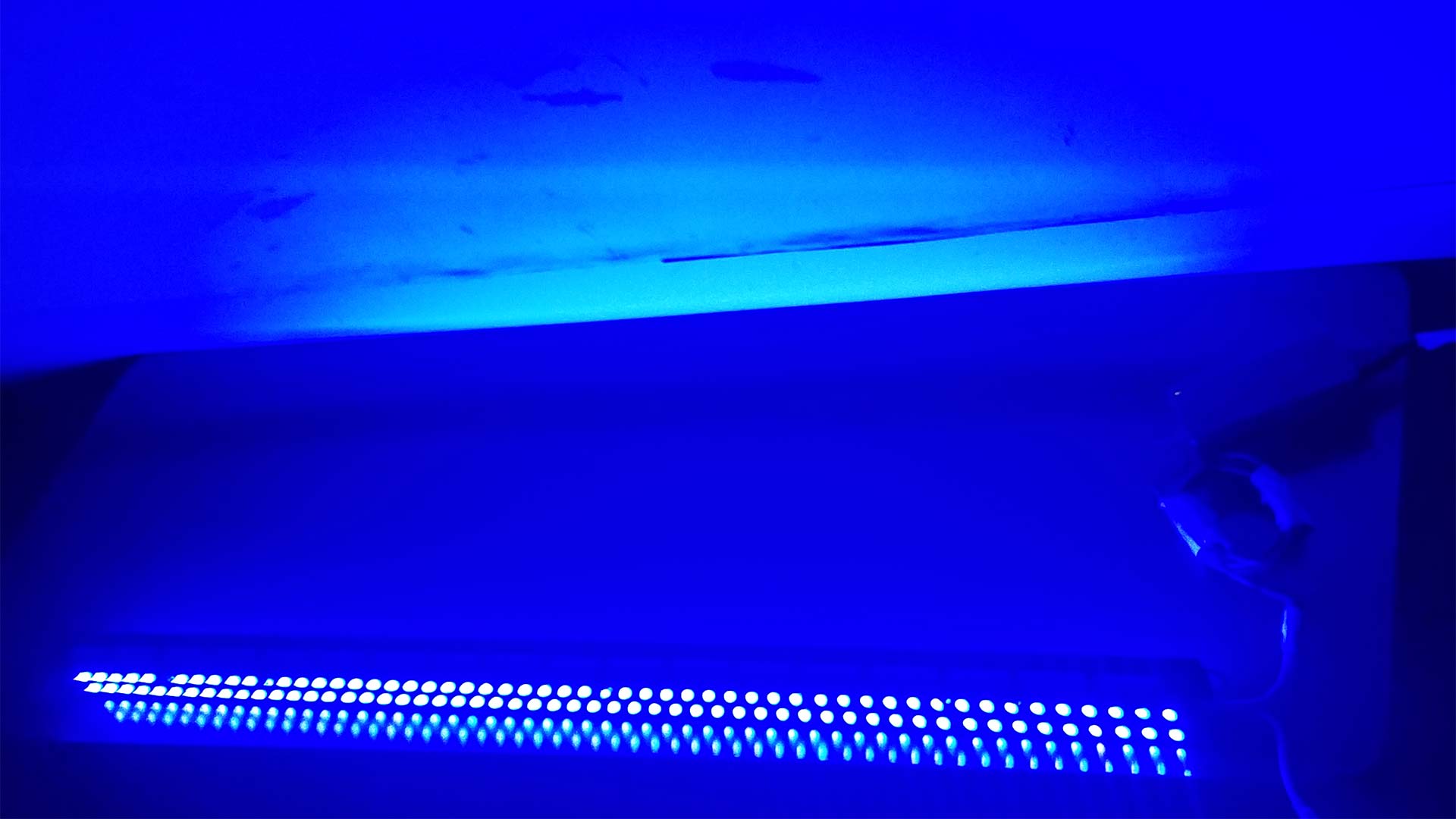 The Burn In Test with the LED Strips