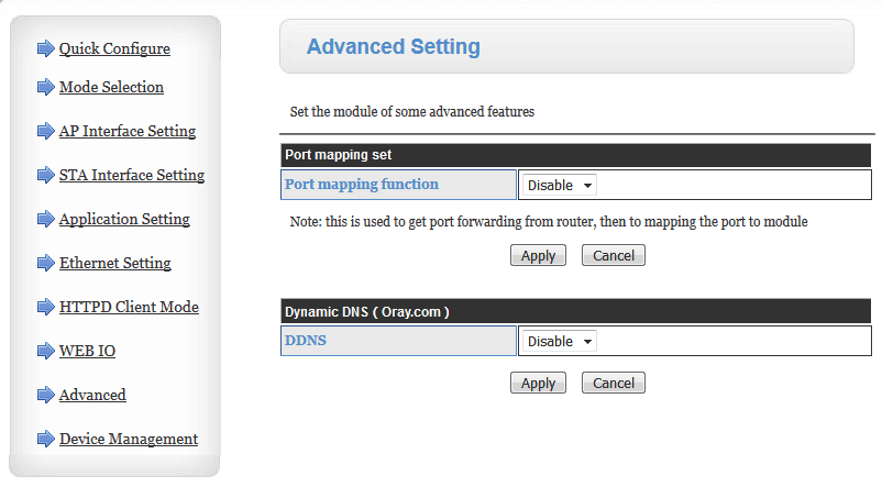 Port Forwarding.