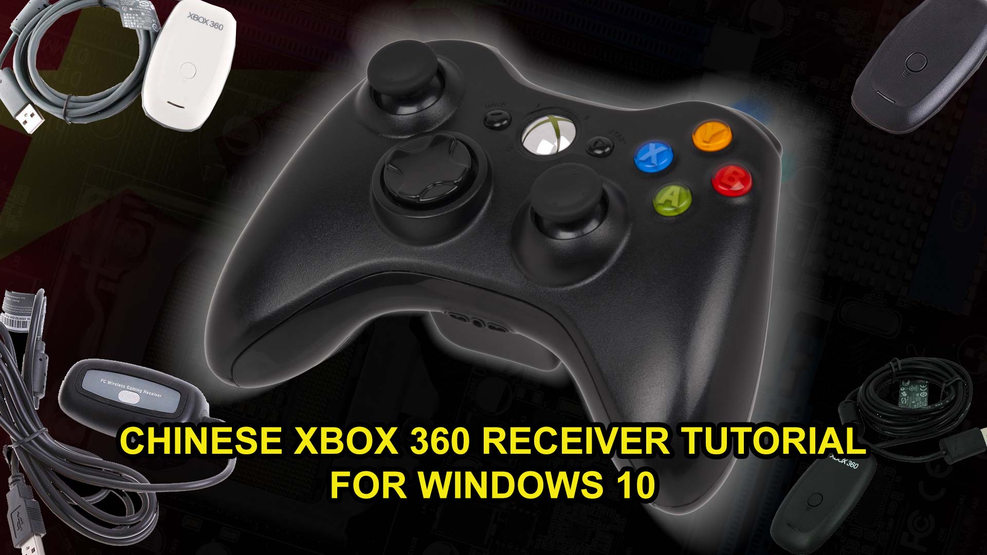 hde usb xbox 360 wireless receiver driver