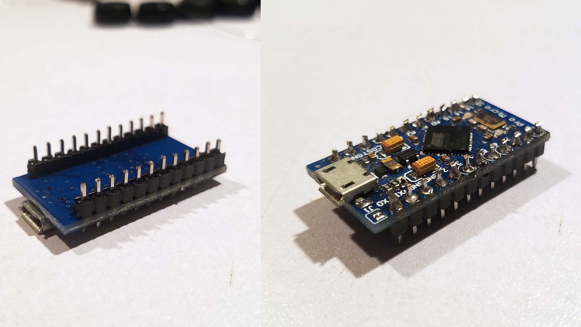 Arduino Pro-Micro Soldered.