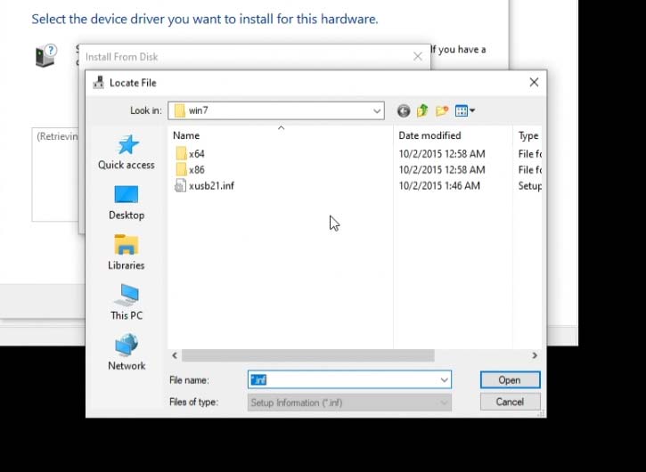 Windows XP mod folder.
