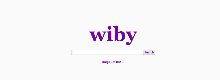 Wiby Search