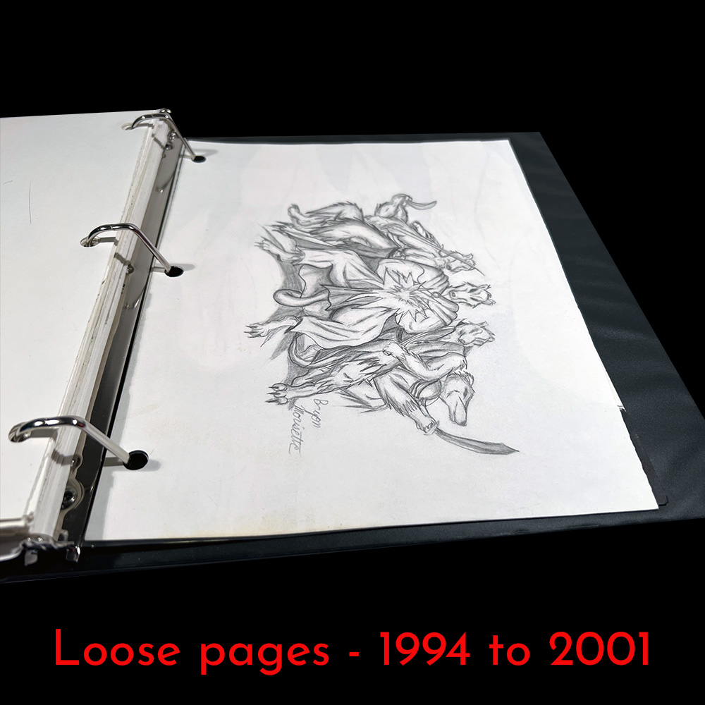 Loose pages from 1994 to 2001