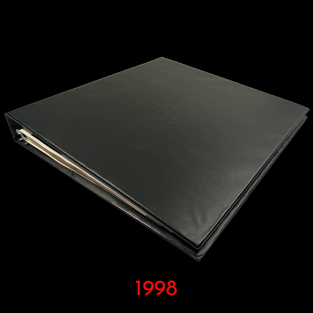 Sketchbook of 1998