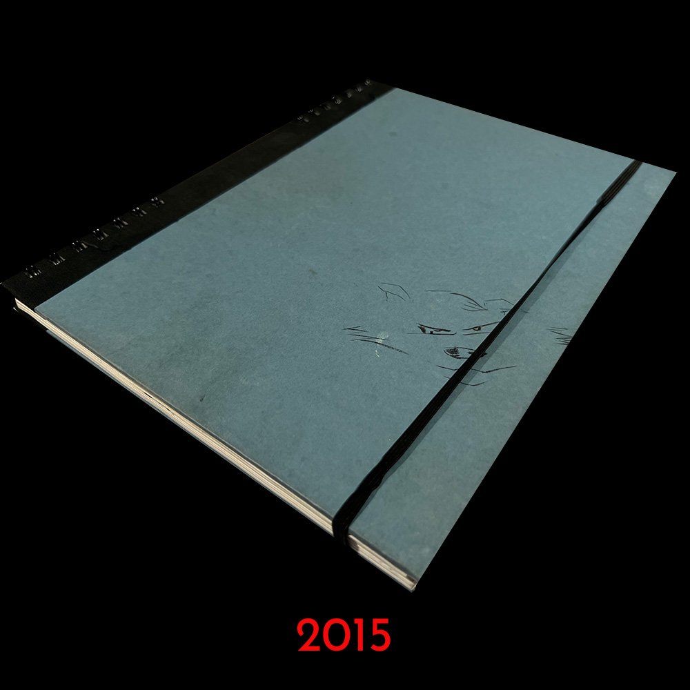 Sketchbooks of 2015 - The blue book