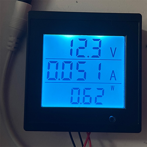 Inline voltage idle.