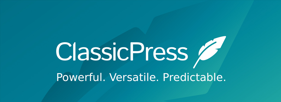 ClassicPress Title.