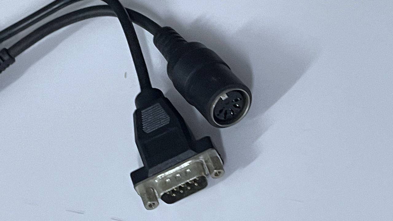AT and RS-232 connector