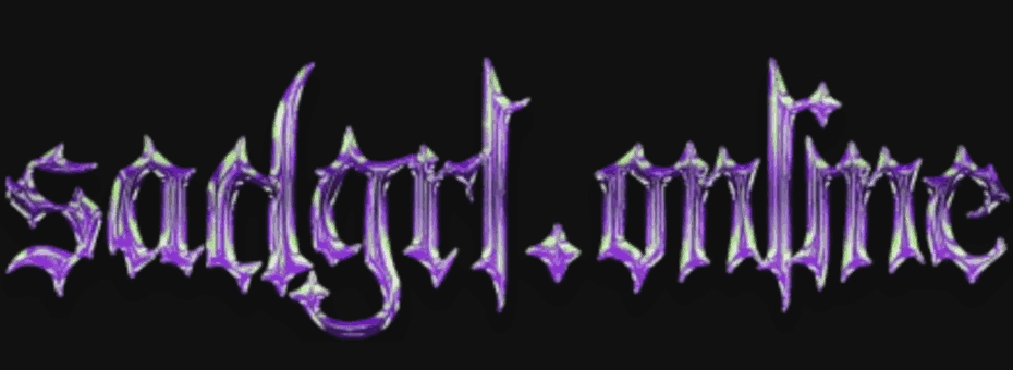 SadGrl.Online Title.