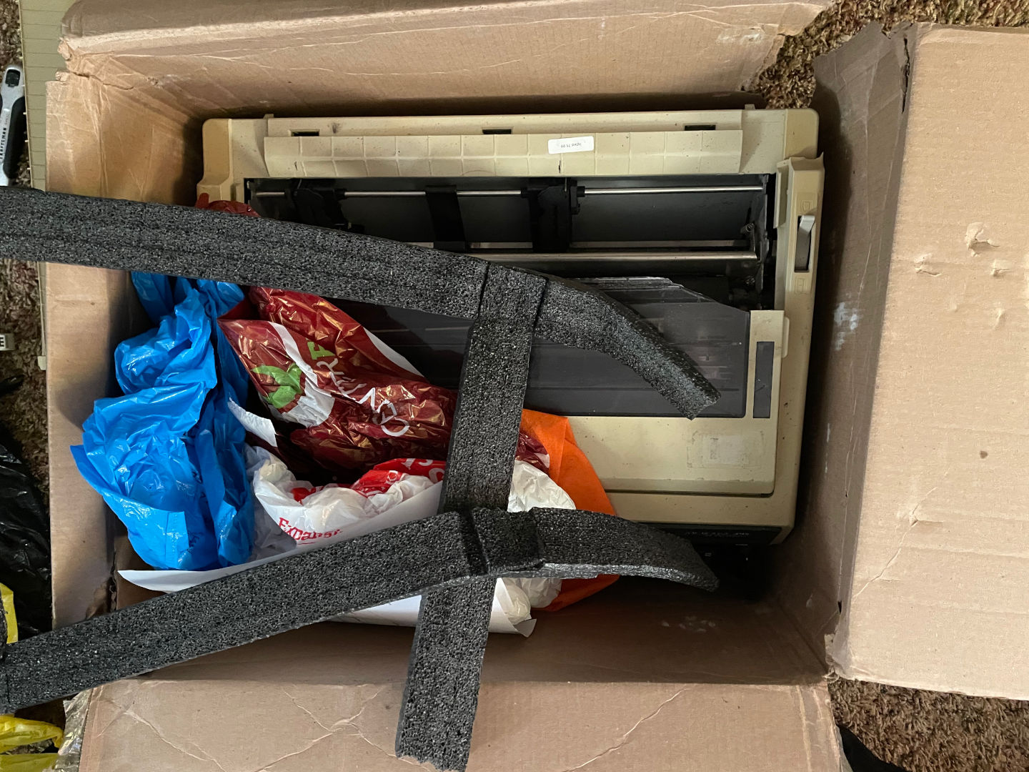 Okidata 395 - What the fuck...