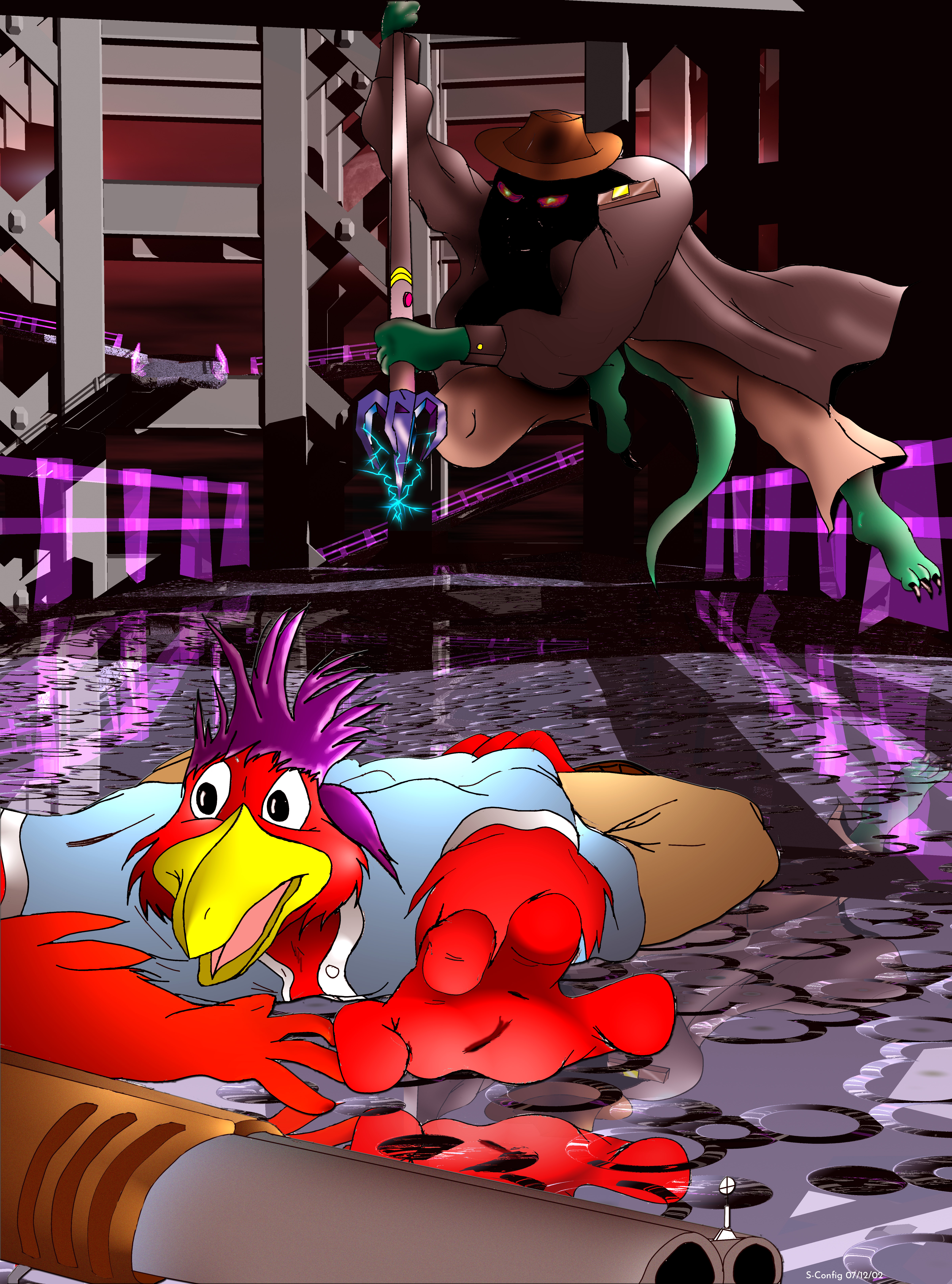 Final Fight at Maximum Resolution.