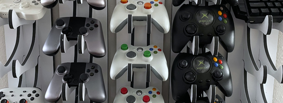 DIY Controller Wall Mounting Title.